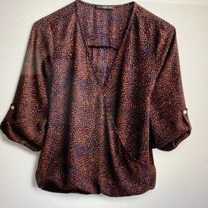 West Kei, Surplice Roll-tab sleeve, XL